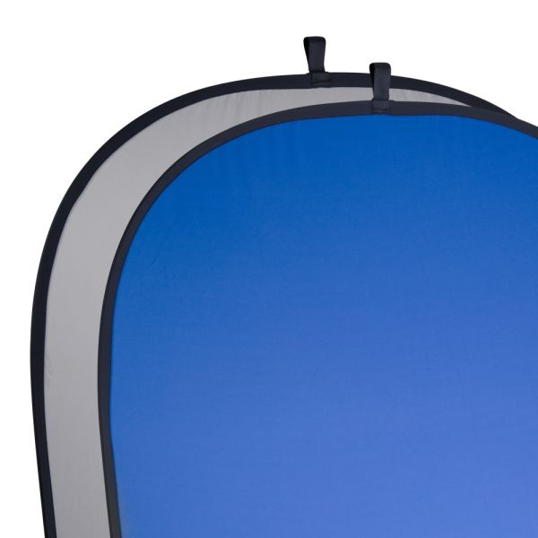 walimex Foldable Background gray/blue, 180x210cm